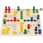 Joc de gandire Goki Ludo din lemn 4 ani+