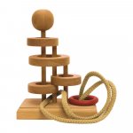 Joc de logica IQ Games Basic 16 din lemn