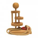 Joc de logica IQ Games Basic 18 din lemn