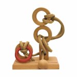 Joc de logica IQ Games Basic 8 3D din lemn