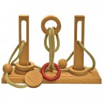 Joc de logica IQ Games Expert 1 din lemn