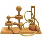 Joc de logica IQ Games Expert 5 din lemn