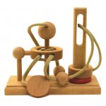 Joc de logica IQ Games Maxi 2  din lemn