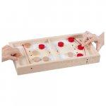 Joc de masa Goki Super Puck din lemn 5 ani+