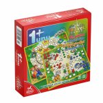 Joc de societate 1+unu Oh, Pardon! Motanul incaltat, Cararea pierduta cu Hansel si Gretel Travel Edition