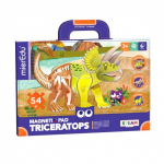 Joc magnetic educativ Triceraptors