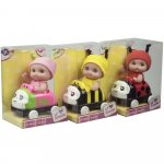 Jucarie Bebelus in masinuta Lil Cutesies