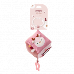 Jucarie pentru leagan si carucior cu sunete si oglinda Caprioara