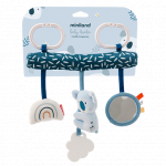 Jucarie pentru leagan si carucior cu sunete si oglinda Ursulet Koala