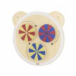 Jucarie de perete Culori amestecate Viga