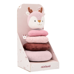 Jucarie educativa de stivuit din plus Caprioara