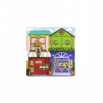 Jucarie pentru indemanare cu incuietori Viga