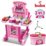 Bucatarie pentru copii Buba Kitchen Little Chef Roz