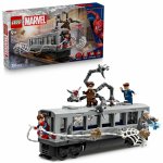 Lego marvel Lupta pe acoperisul trenului Omul Paianjen si Doc Ock 393 piese