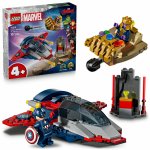 Lego Marvel Razbunatorii Capitanul America vs Thanos 107 piese