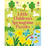 Carte pentru copii Usborne Little Childrens Springtime Puzzles