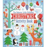 Carte de activitati pentru copii Usborne Little childrens Christmas activity book