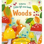 Carte pentru copii Usborne Little lift and look woods