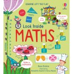 Carte pentru copii Usborne cu clapete Look inside Maths
