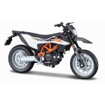 Motocicleta metalica Maisto cu stand editie speciala ktm 690 smc r scara 1:18