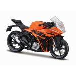 Motocicleta metalica Maisto cu stand editie speciala ktm rc 390 scara 1:18