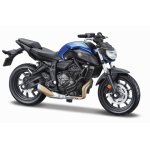 Motocicleta metalica Maisto cu stand editie speciala Yamaha mt 07 scara 1:18