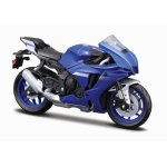 Motocicleta metalica Maisto cu stand editie speciala Yamaha yzf r1 scara 1:18