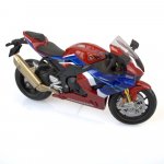 Motocicleta metalica Maisto cu stand Honda cbr 1000rr r fireblade sp scara 1:12