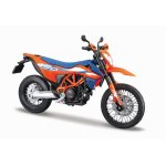 Motocicleta metalica Maisto editie speciala ktm 690 smc portocaliu scara 1:18