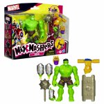Set figurina Marvel avengers mix mashers Hulk si accesorii 12 cm