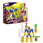 Set figurina Marvel avengers mix mashers Thanos si accesorii 12 cm