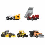 Set 5 masinute metalice Construction scara 1:64 Matchbox