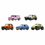 Set 5 masinute metalice MBX Retro scara 1:64 Matchbox