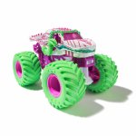 Masinuta metalica Monster Jam nitro neon ThunderRoarus scara 1:64