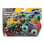 Set 2 masinute metalice Monster Jam avenger scara 1:64