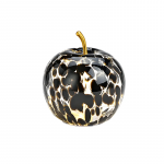 Mar decorativ negru cu led 16x17 cm