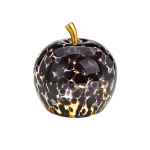 Mar decorativ negru cu led 22x24 cm