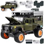 Masinuta off-road pentru copii, caroserie metalica, scara 1:24, cu sunet, lumina led, tractiune