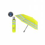 Mini umbrela de ploaie pliabila, galben neon