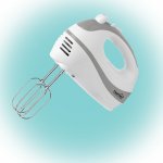 Mixer de mana 250w, 5 trepte, turbo, protectie supraincalzire, spuma si framantat