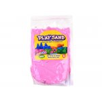 Nisip kinetic pentru copii Jokomisiada pink, cantitate 250 gr