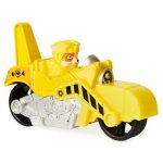 Macheta metalica Patrula Catelusilor Rubble cu motocicleta
