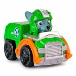 Patrula Catelusilor pup squad racers air rescue vehicul metalic Rocky scara 1:55
