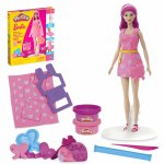 Set plastelina Play Doh Barbie inimioare si par