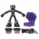 Figurina flexibila Play-Doh Marvel cu accesorii Black Panther 10 cm