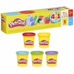 Set 5 cutii plastelina Play Doh
