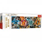 Puzzle Trefl panorama Harry Potter cele 4 case din Hogwarts 1000 piese