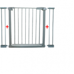Poarta de siguranta din metal 79-105 cm R-Sport S2 Gri