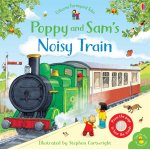 Carte pentru copii Usborne cu sunete Poppy and Sams noisy train book