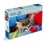 Puzzle 100 piese XL Ravensburger Pisicuta